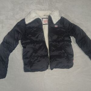 Levi's Woman Black Puffer Jacket